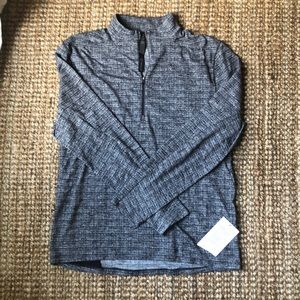 LULU Lemon 3/4 Zip Pull Over w/ Tags